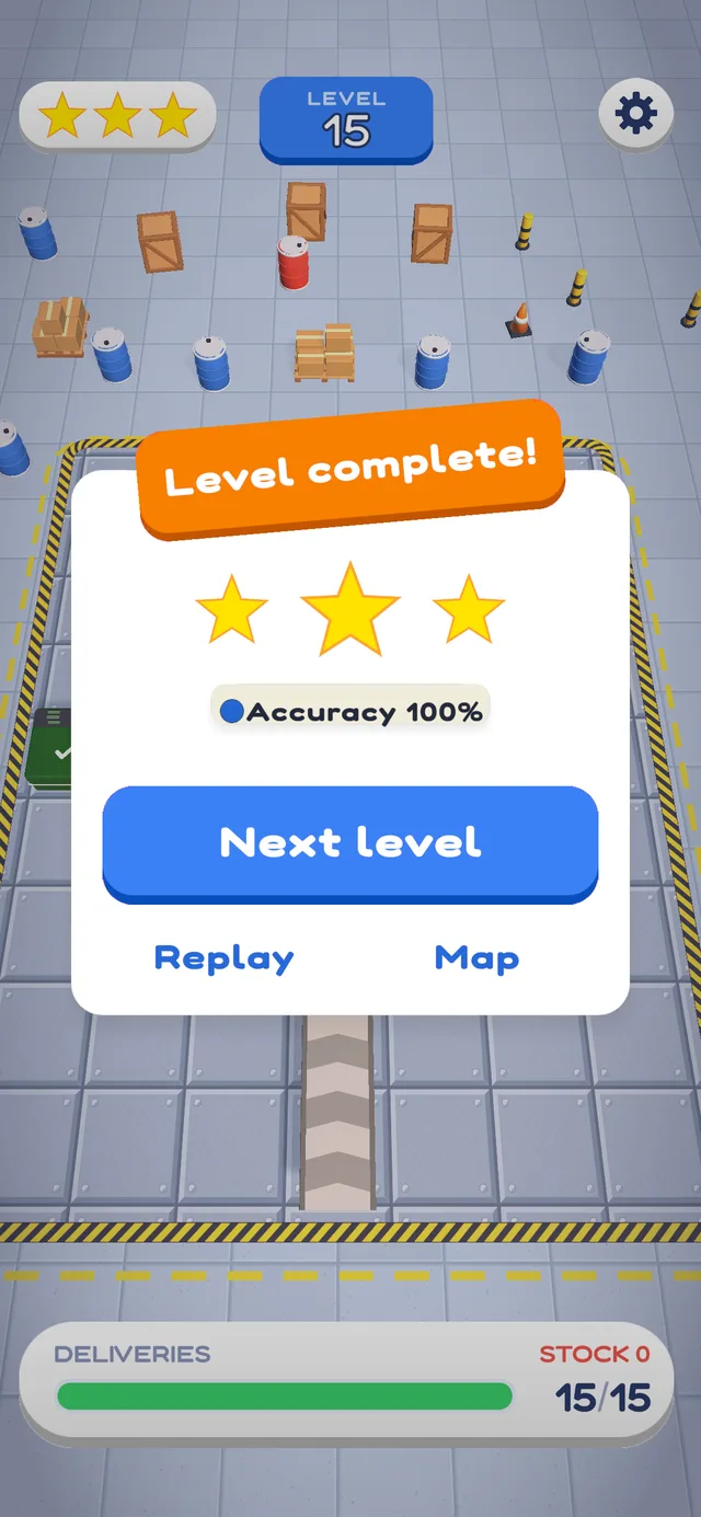 Level complete